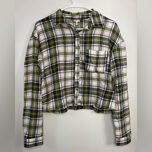 Green Flannel Selfie by Self Esteem